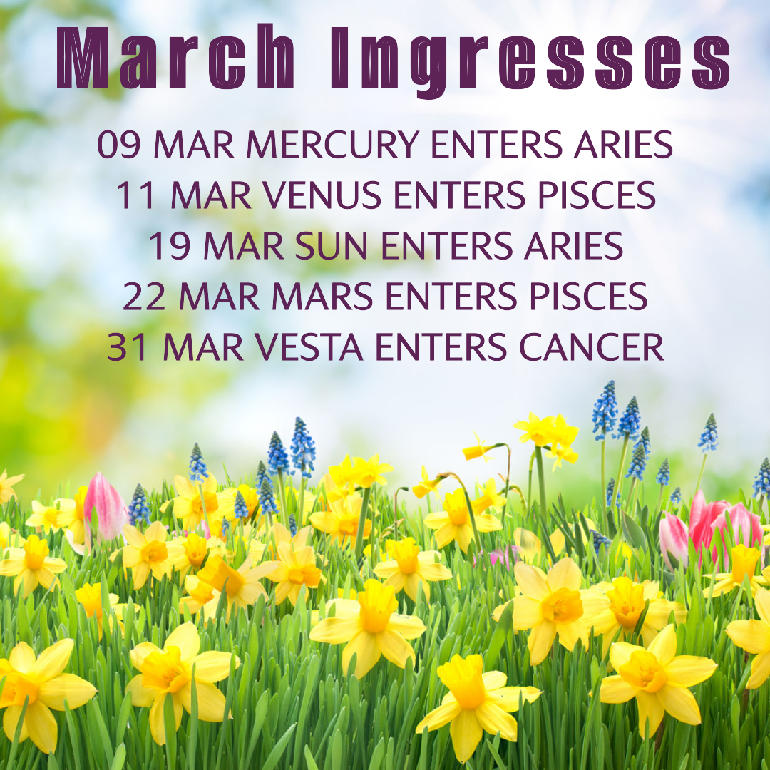 March Ingresses