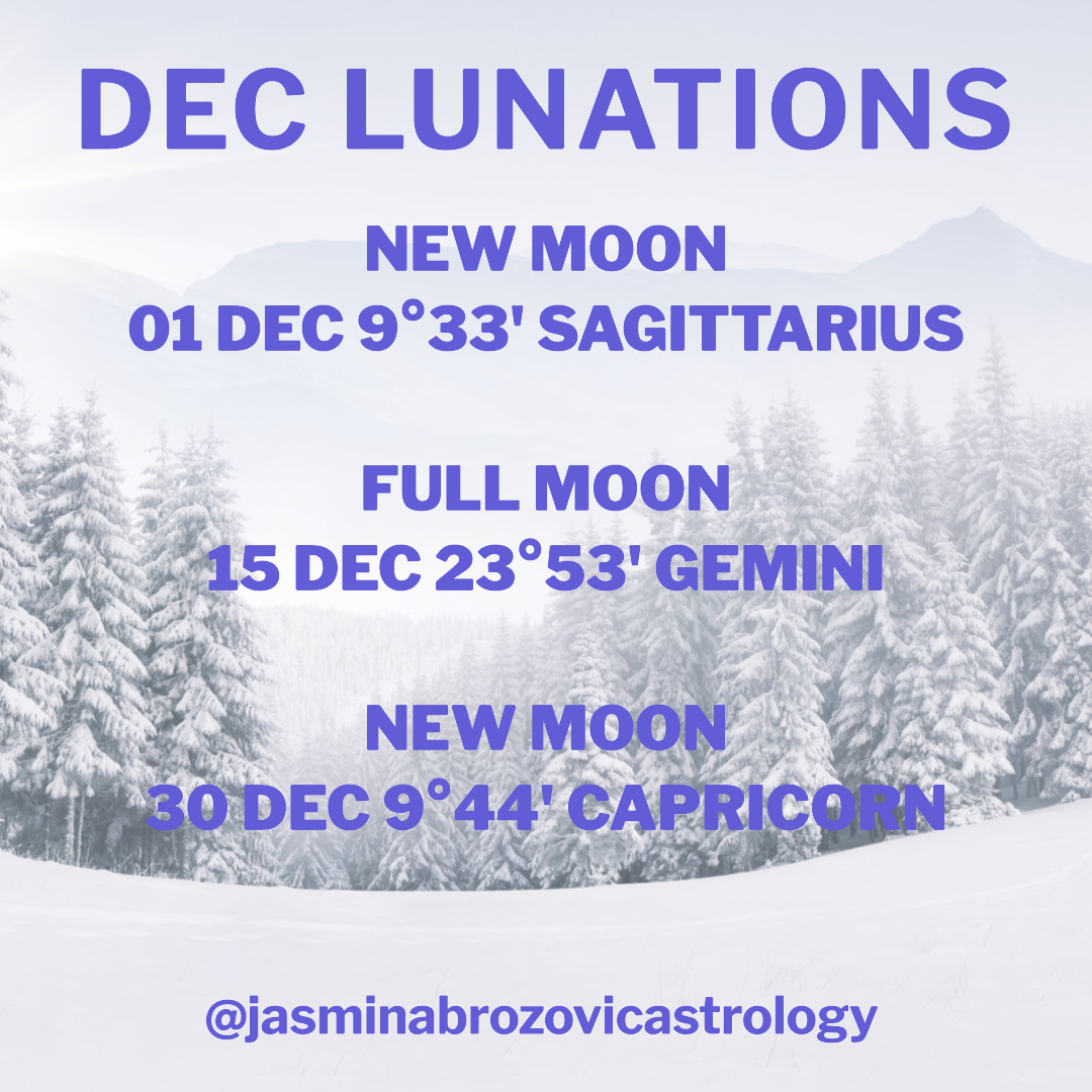 December Lunations